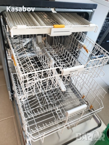 XXL Съдомиялна Miele - Auto Open - 14 Комплекта - Пълно Вграждане 60см, снимка 6 - Съдомиялни - 53601256