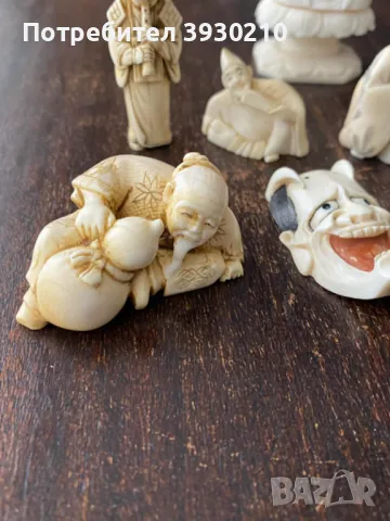Matsuyama е майстор на нэцкэ (netsuke), традиционни японски миниатюрни резби., снимка 5 - Антикварни и старинни предмети - 49817602