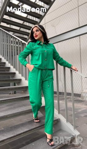 ❤️💚Уникален дамски комплект в два цвята💚❤️, снимка 4 - Комплекти - 44132365