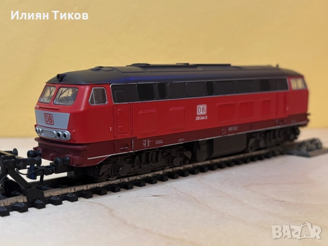 Локомотив Piko BR 218 DB аналогов, мащаб 1:87 HO влак, снимка 2 - Влакчета, самолети, хеликоптери - 52887365