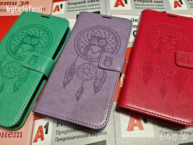 Samsung Galaxy A16 5G луксозен цветен тефтер, снимка 10 - Калъфи, кейсове - 47960744