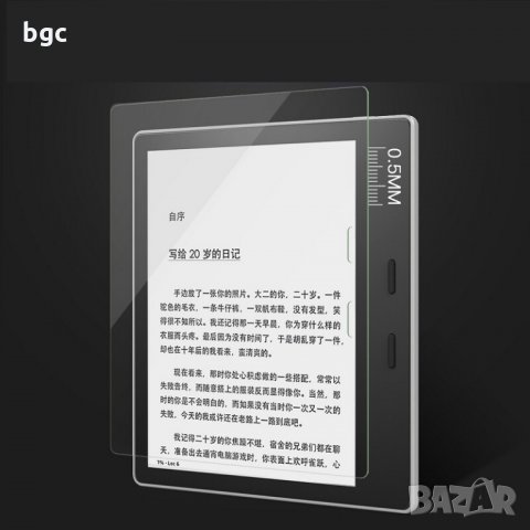 Стъклен Закален Протектор за Amazon Kindle Oasis 7" 2017-2019, снимка 2 - Електронни четци - 26379745