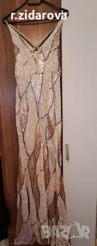 Официална рокля с пайети , снимка 6 - Рокли - 48175190