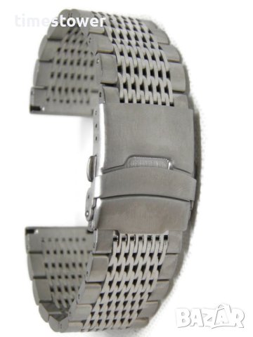 Стоманена верижка за часовник 18/20/22/24мм.