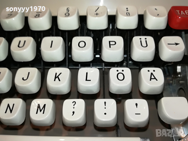 PRIVILEG 300T-ПИШЕЩА МАШИНА ВНОС GERMANY 1304221152, снимка 10 - Друго - 36442461