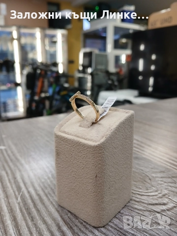 Нов Златен Пръстен Кръст 2.16гр., снимка 2 - Пръстени - 52709562