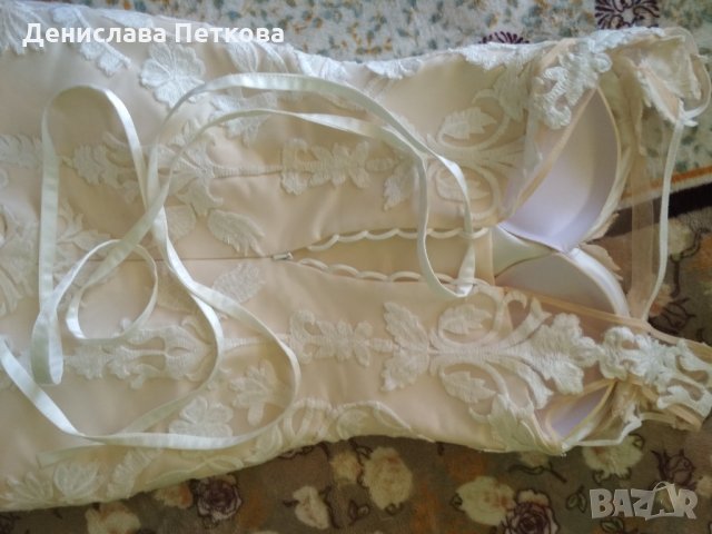 Булчинска рокля тип "русалка" , снимка 10 - Сватбени рокли - 32784155