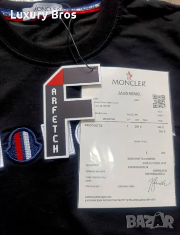 Мъжки блузи Moncler, снимка 3 - Блузи - 47982887