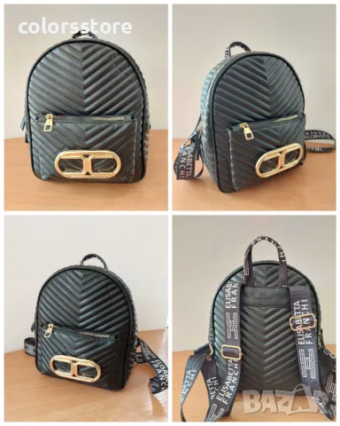 Черна раница  Elizabetta Franchi-SG104