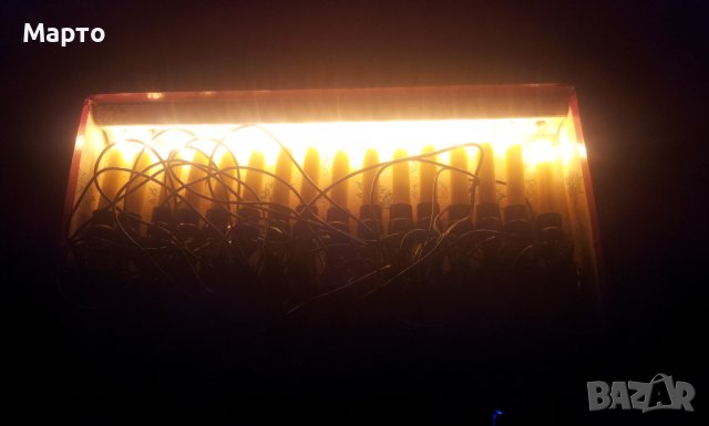 Ретро новогодишно осветление, ел. свещички за елха, снимка 10 - Колекции - 37129242