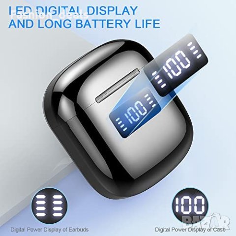 Нови Безжични слушалки Спортни с кутия за зареждане Earbuds за музика, снимка 4 - Bluetooth слушалки - 40269649