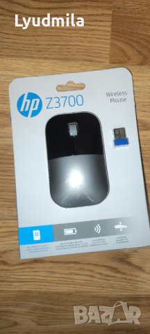 Безжична мишка HP Z3700 Dual Mode, Черен/Сив , снимка 4 - Друга електроника - 43492976