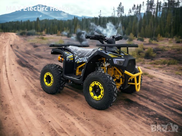  Бензиново ATV/АТВ MaxMotors 150cc Ranger Tourist - YELLOW, снимка 1