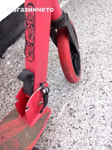 BYOX Storm тротинетка/скутер с големи колела, до 100 kg, снимка 2 - Скутери и тротинетки - 52461911