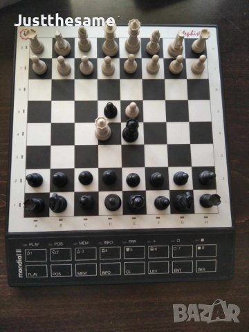 Шах компютър Mephisto Mondial II, снимка 3 - Други игри и конзоли - 43060914