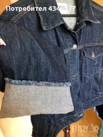 Дънково яке Zara, снимка 2 - Якета - 50412650