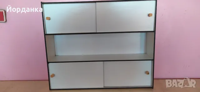 Шкаф  за баня горен - бял.
