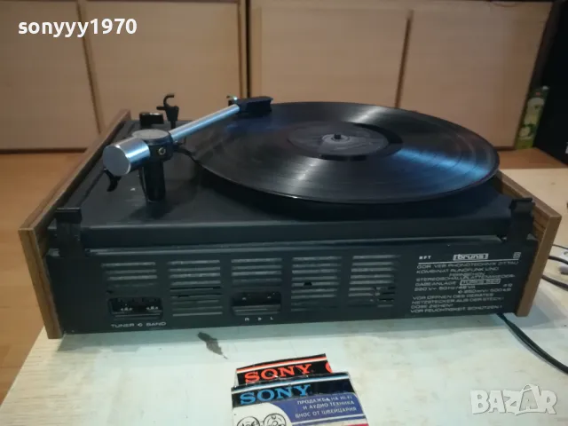 RFT BRUNS TURKIS 524-ВНОС GERMANY 0503251625, снимка 3 - Грамофони - 49375706