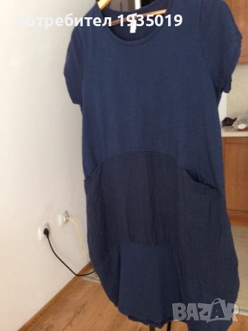 дамска рокля  ленена!, снимка 4 - Рокли - 52064204