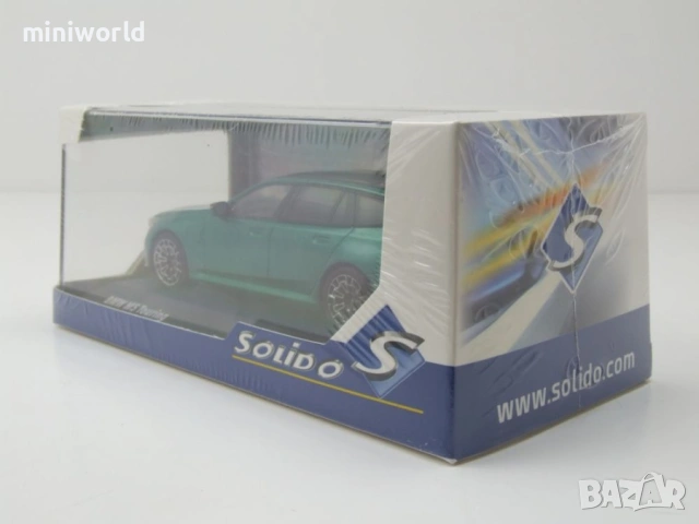 BMW M5 Touring Kombi 2024 - мащаб 1:43 на Solido моделът е нов в PVC дисплей-кейс, снимка 18 - Колекции - 53443543