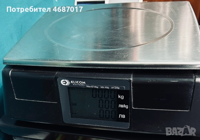 Електронна везна Еликом S300, снимка 2 - Везни - 52841825