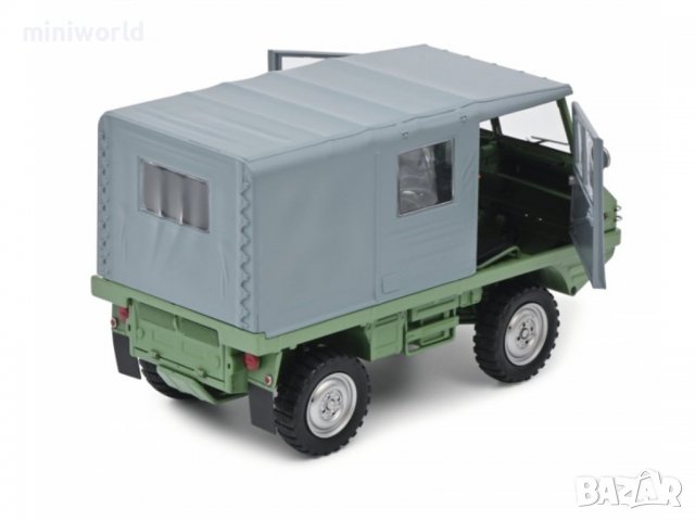 Steyr-Puch Haflinger 1959 - мащаб 1:18 на Schuco моделът е нов в кутия, снимка 2 - Колекции - 37927453