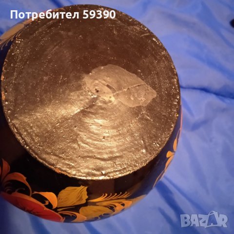 Ретро руска ваза с лъжици , снимка 4 - Декорация за дома - 38291311