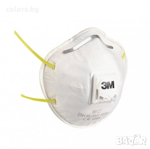 3M Чашковидна маска 3m 8812 с ниво на защита ffp1 (8812), снимка 2 - Медицински консумативи - 34951438
