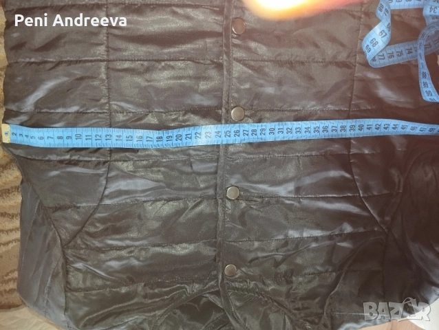 Черно есенно сако, снимка 3 - Сака - 52095263