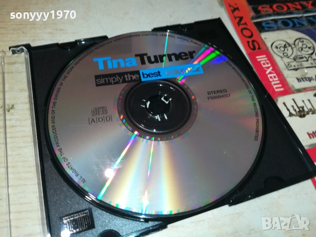 TINA TURNER CD 2409251205, снимка 5 - CD дискове - 51818694