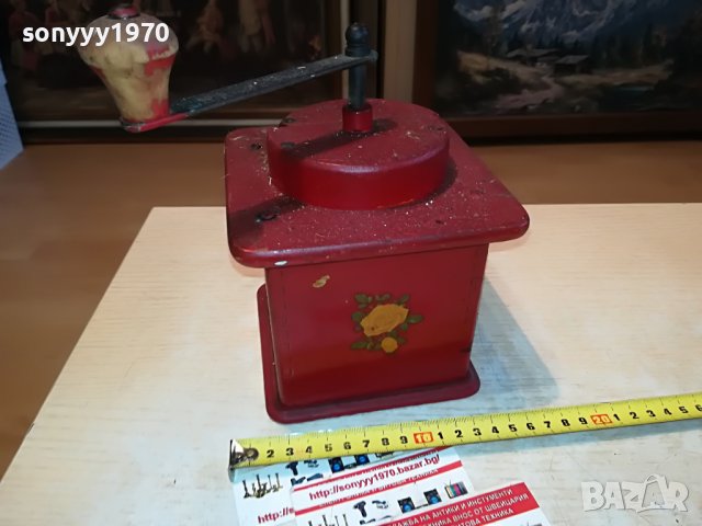 РЕТРО МЕЛНИЦА-ГОЛЯМА ОТ ГЕРМАНИЯ 2911221523, снимка 15 - Антикварни и старинни предмети - 38840152