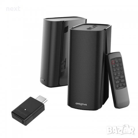 Безжични тонколони Creative Speakers 2.0 T100 + Гаранция, снимка 5 - Други - 35501143