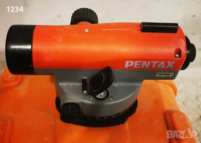 Японски оптичен автоматичен нивелир Pentax AP-241 24x, снимка 3 - Измервателни инструменти - 50265611
