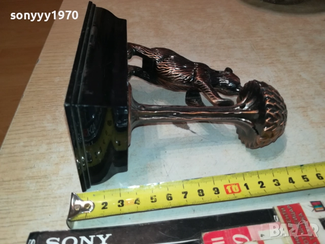 EUROPE-МЕТАЛНА ЗАПАЛКА С МЕЧКА 0709251650, снимка 13 - Антикварни и старинни предмети - 51633995