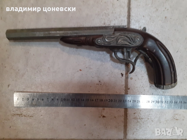 Красив кремъчен пистолет,пищов,оръжие, снимка 2 - Колекции - 52321471