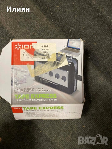 ION Tape Express - Аудио адаптер за USB записващо устройство от касета към MP3, снимка 4 - MP3 и MP4 плеъри - 52975746