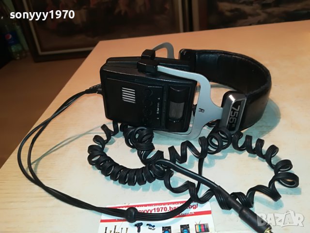 VINTAGE 756VR JAPAN HIFI HEADPHONES 0509221231, снимка 5 - Слушалки и портативни колонки - 37905119