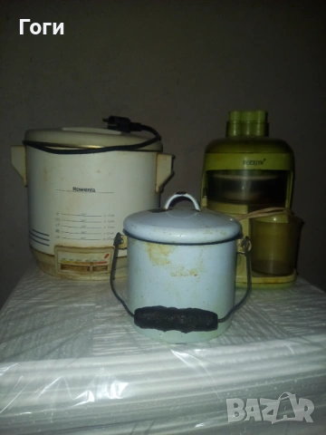Фритюртик плюс сокоизтисквачка плюс котелка, снимка 2 - Съдове за готвене - 53125986