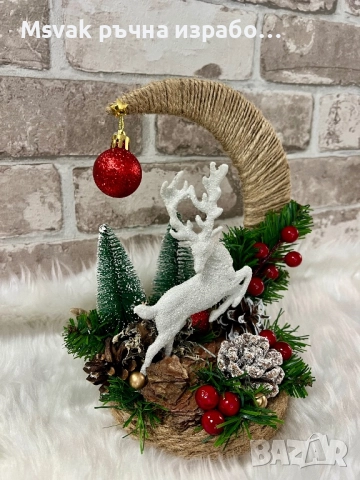 Коледна декорация, снимка 3 - Коледни подаръци - 52131355