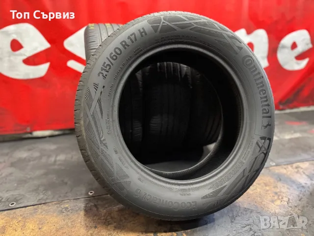 215 60 17, Летни гуми, Continental EcoContact6, 4 броя, снимка 5 - Гуми и джанти - 50410342