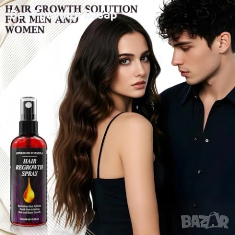 Нов Серум за растеж на коса с 5% формула и розмарин – 60мл за мъже и жени, снимка 4 - Продукти за коса - 51128589