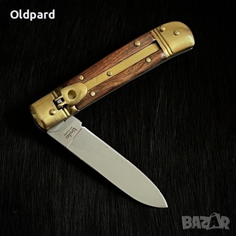 Автоматичен Винтидж джобен сгъваем (с пружина). , снимка 3 - Ножове - 39242052