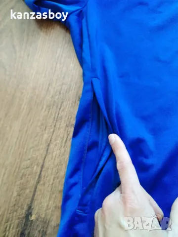 ADIDAS Core 18 PES Tracktop Blue - страхотно мъжко горнище КАТО НОВО С, снимка 7 - Спортни дрехи, екипи - 48882848