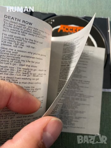 Accept  - Bonfire , снимка 4 - CD дискове - 37587792