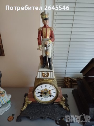 Каминен часовник  Наполеон , снимка 2 - Колекции - 43528361