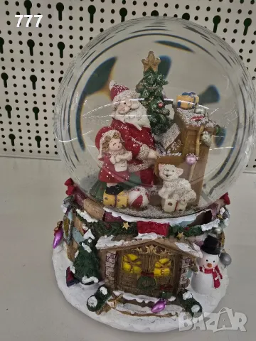 коледно музикално преспапие, снимка 3 - Декорация за дома - 48255291