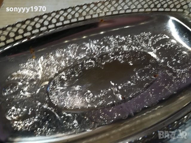 КРАСИВА ФРУКТИЕРА С ДРЪЖКА 2712231814, снимка 8 - Антикварни и старинни предмети - 43561323