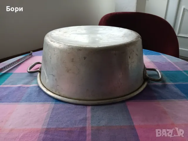 Френска алуминиева тава 40х15, снимка 3 - Съдове за готвене - 48492240