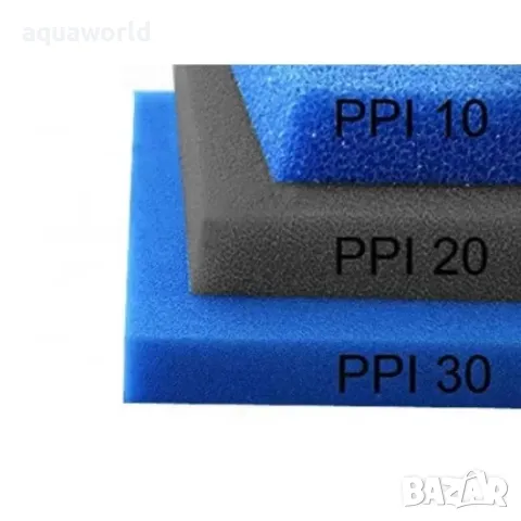 "ПРОМОЦИЯ" Пореста Био гъба 50x50x5см - 30ppi