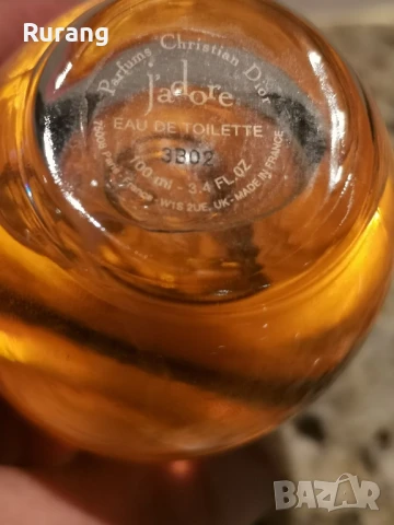 Оригинален парфюм Christian Dior J'adore 100 ml EDT , снимка 3 - Дамски парфюми - 50832994